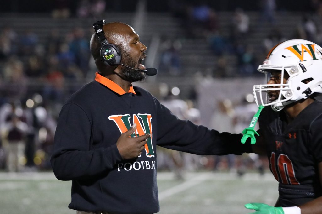 Hurricanes head coach Quincy Patrick