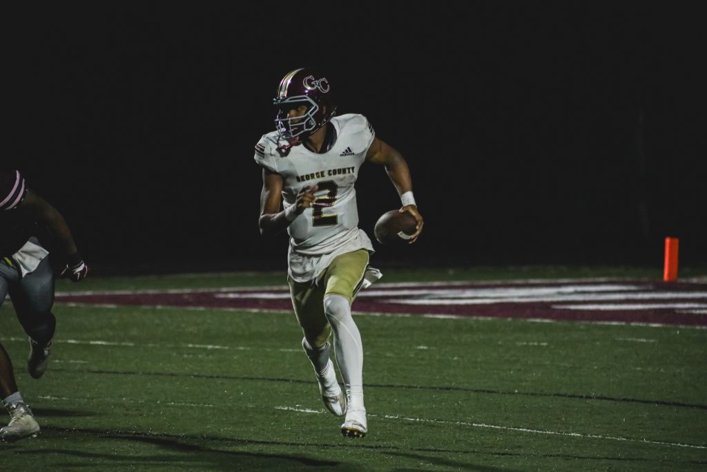 George County quarterback Deuce Knight